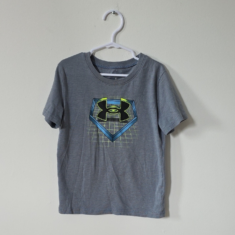 Under Armour Kids Gray Graphic T-Shirt